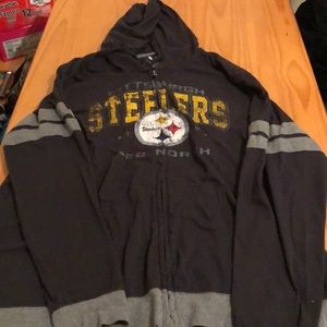 Steelers zip up hoodie